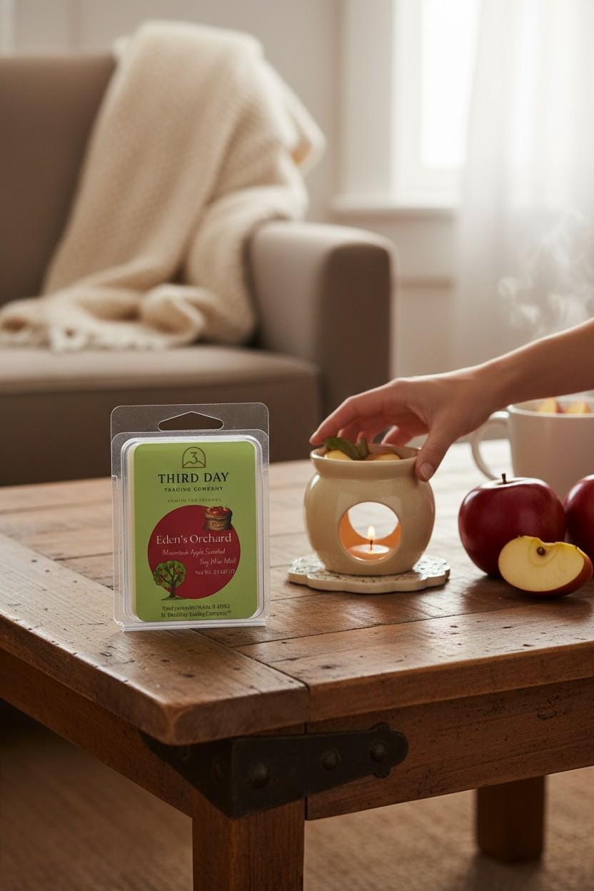 Macintosh Apple Soy Wax Melt | Eden's Orchard Scent