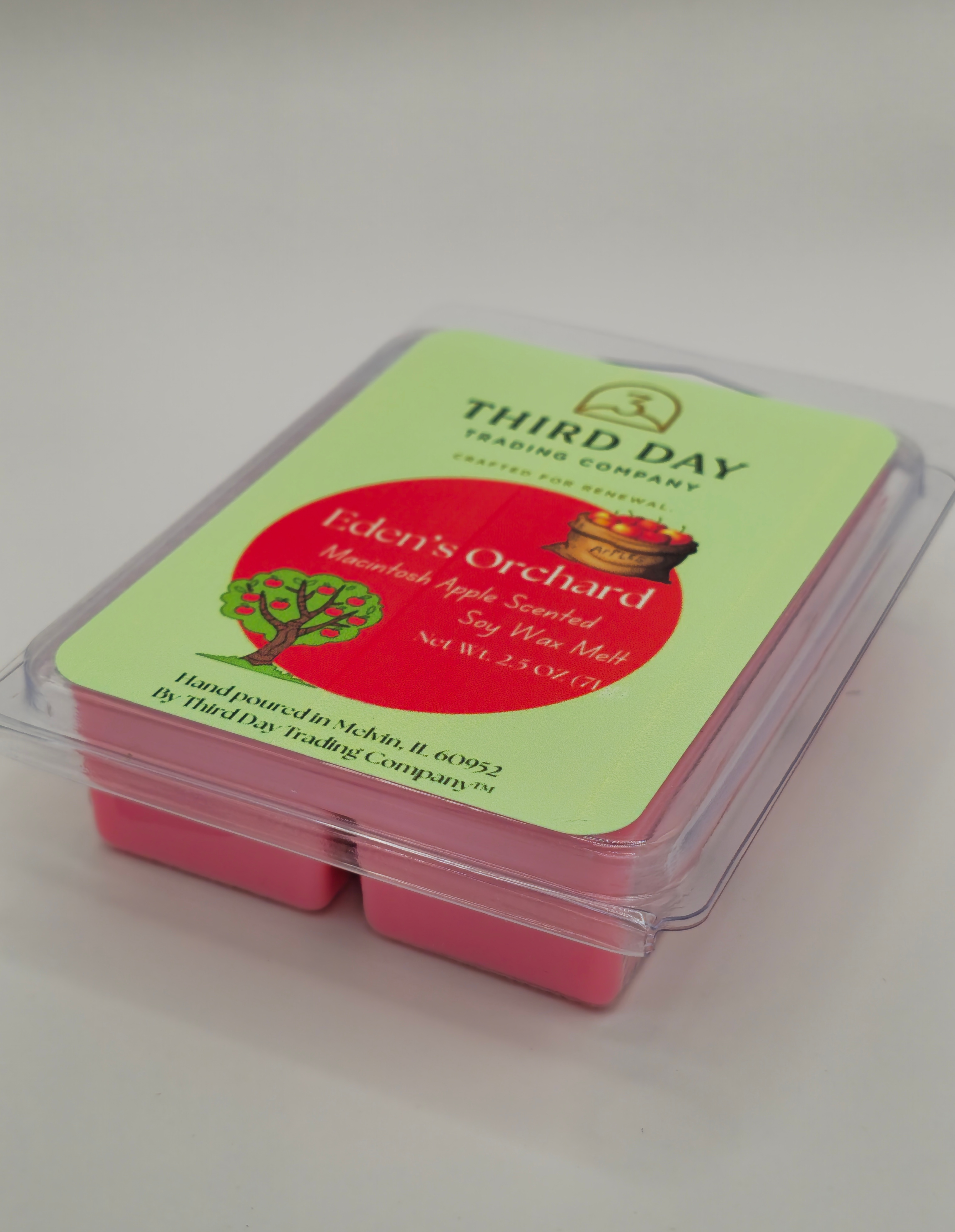 Macintosh Apple Soy Wax Melt | Eden's Orchard Scent