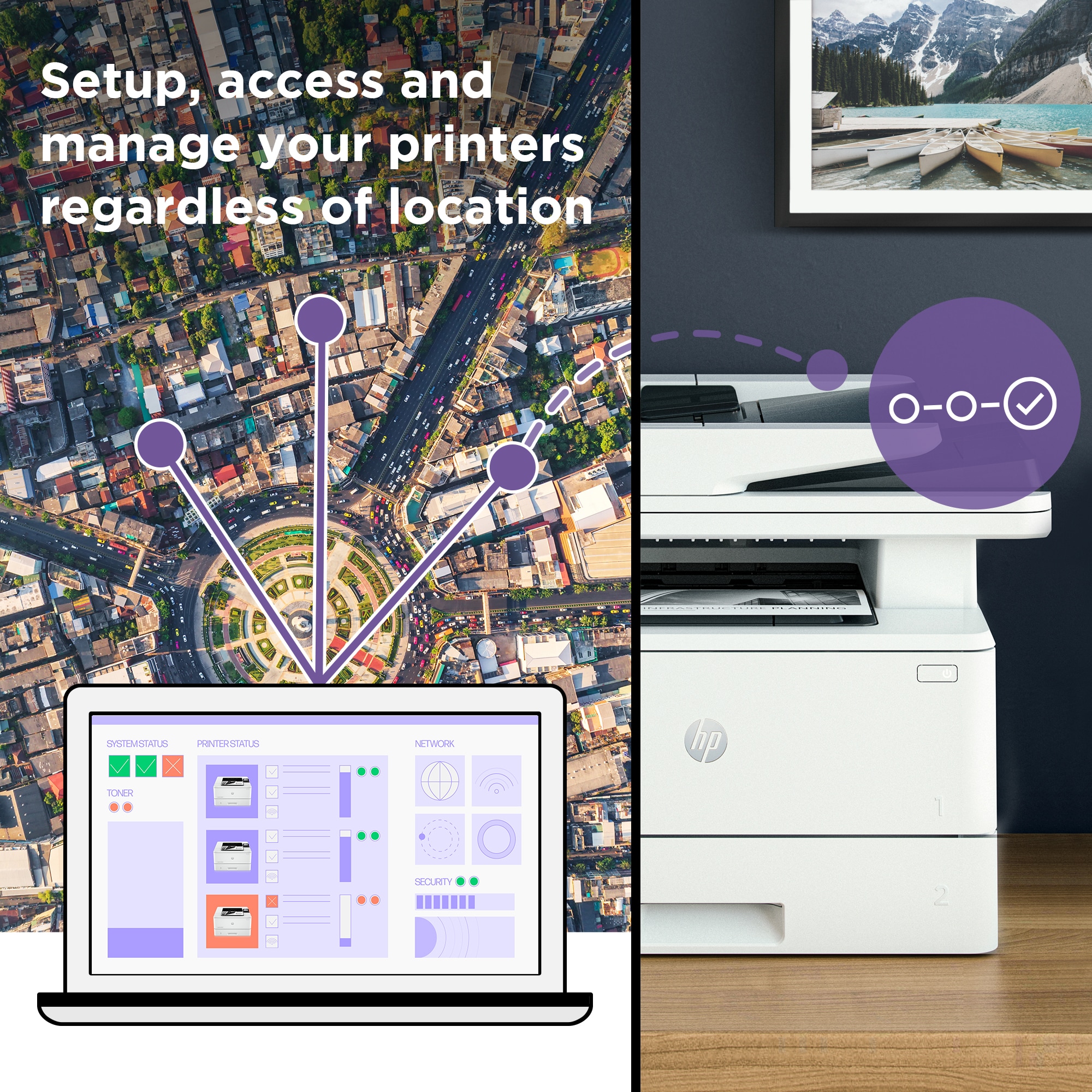 HP LaserJet Pro MFP 4101fdn Printer with Fax