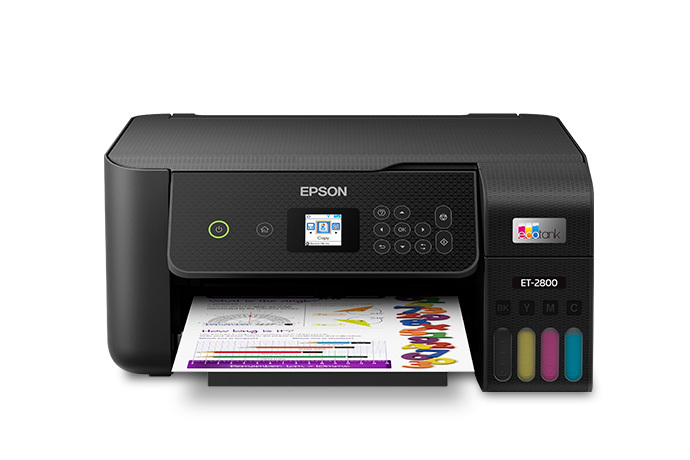 Epson EcoTank ET-2800 Wireless Color All-in-One Cartridge-Free Supertank Printer with Scan and Copy