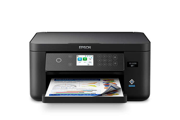 Epson Expression Home XP-5200 Wireless Color Inkjet All-in-One Printer with Scan and Copy
