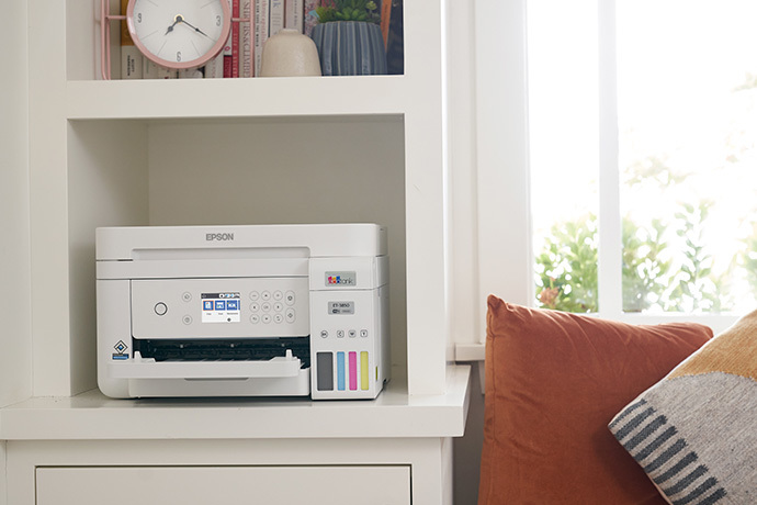 Epson EcoTank ET-3850 Wireless Color All-in-One Cartridge-Free Supertank Printer with Scanner, Copier, ADF and Ethernet