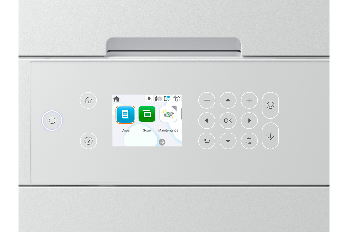 Epson EcoTank ET-3943 Wireless All-in-One Color Supertank Printer – White