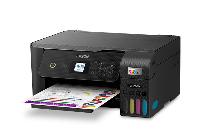 Epson EcoTank ET-2800 Wireless Color All-in-One Cartridge-Free Supertank Printer with Scan and Copy