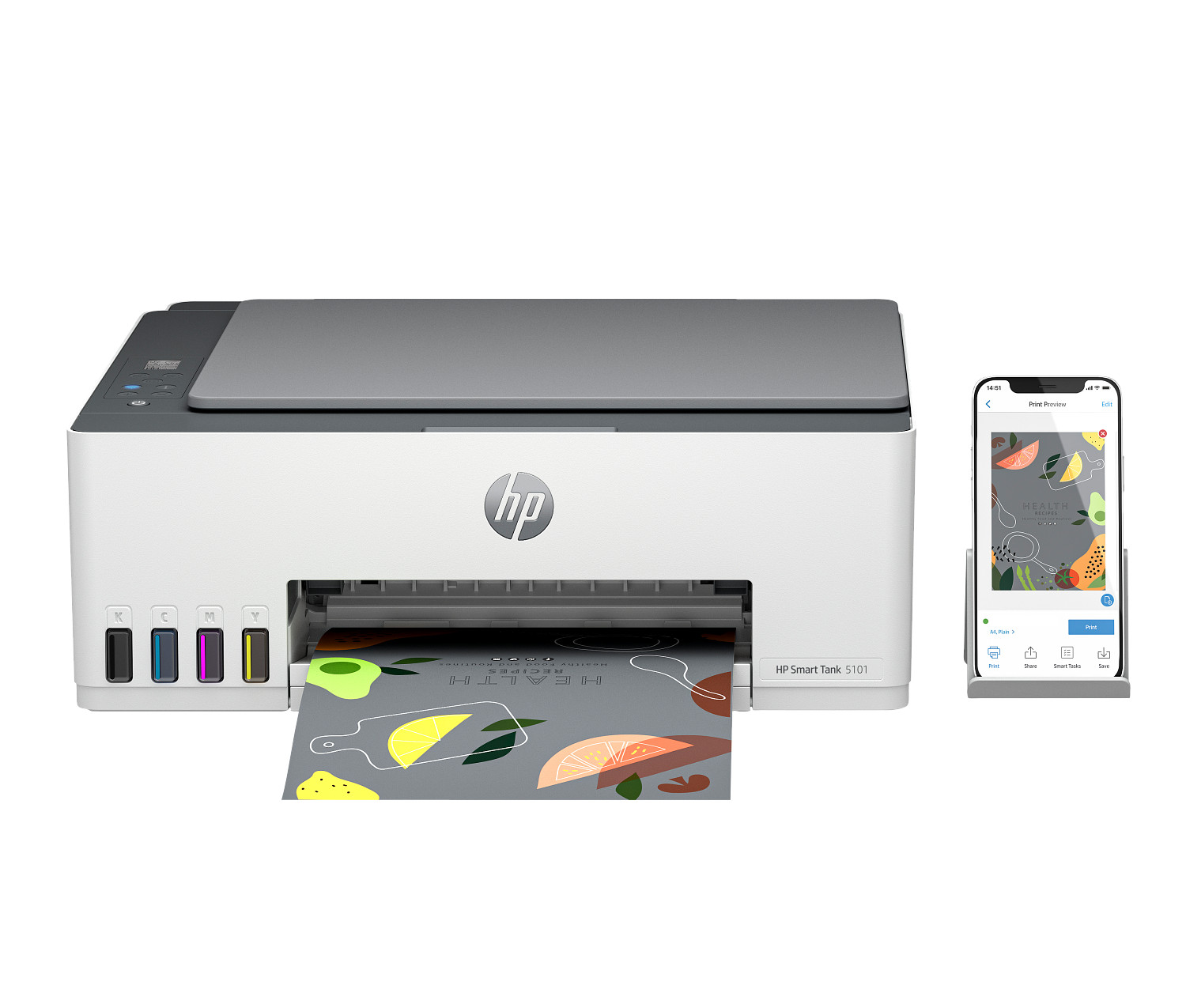HP Smart Tank 5101 All-in-One Printer