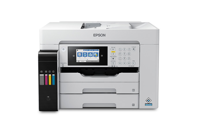 Epson WorkForce ST-C8090 Supertank Color MFP up to 13 x 19, with PCLPS