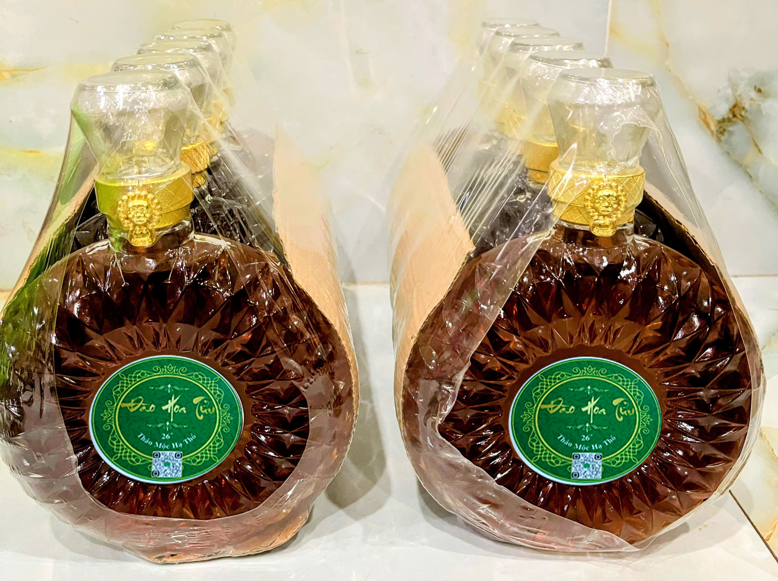 Rượu Đào Hoa Tửu - Thùng 10 chai