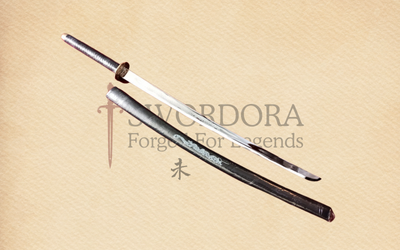 Black Dragon Samurai Katana – Hand-Forged Steel