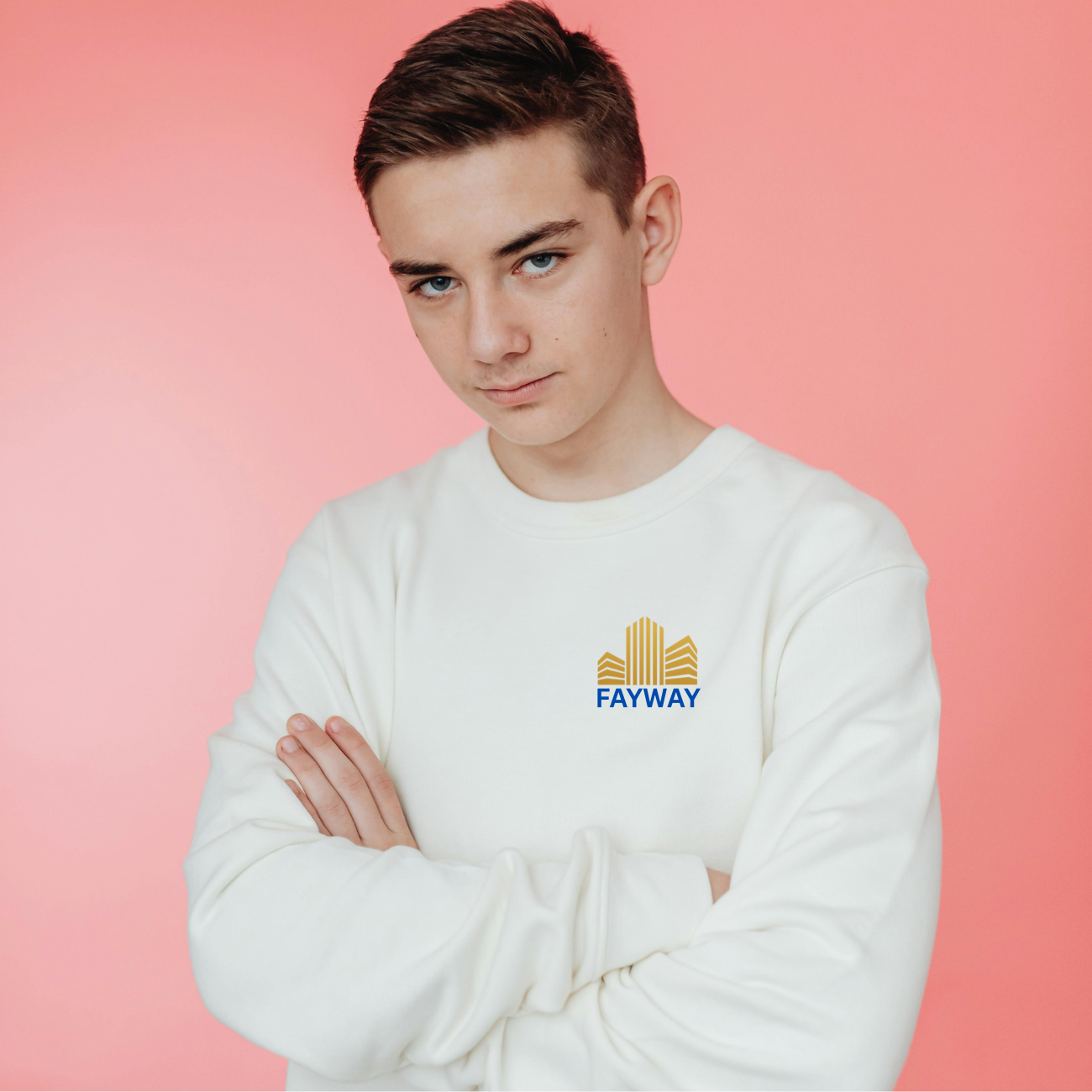 Fayway White Sweatshirt