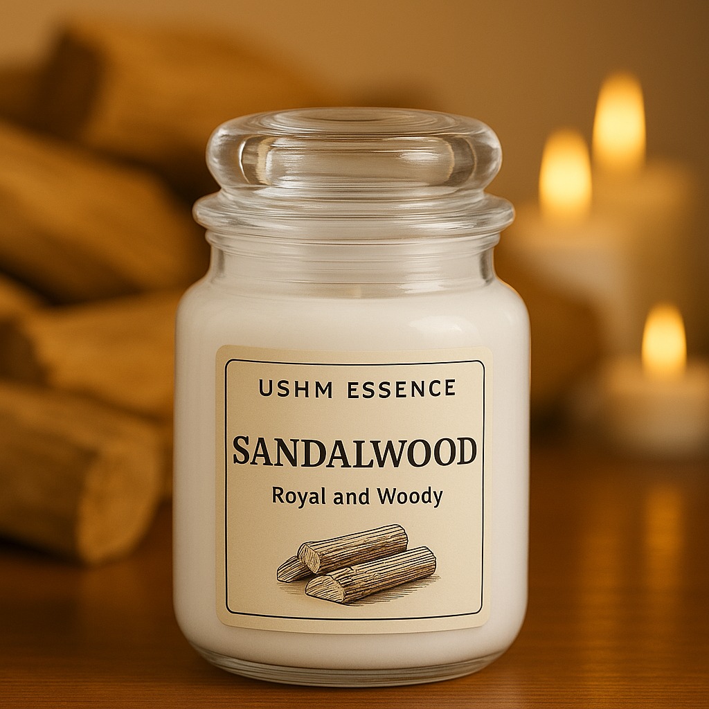 Set of 2 (Mystic Vanilla & Sandalwood) • Pure Soy Wax • Long-Lasting Relaxation