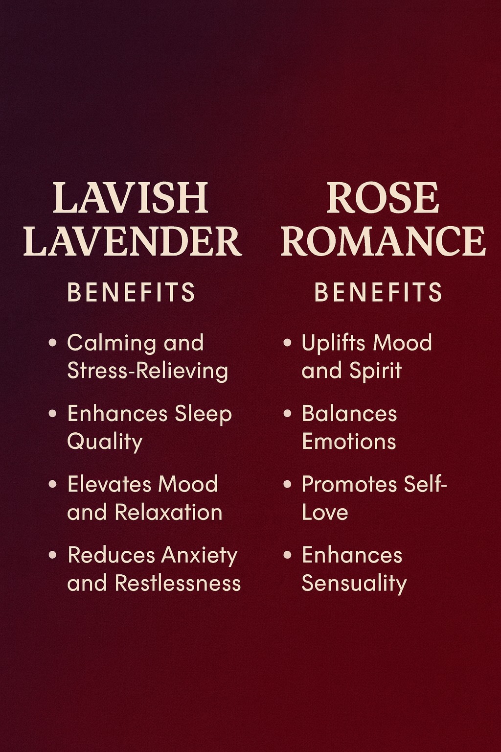 Lavish Lavender & Rose Romance Candle Set | Calm, Inner Peace & Aromatic Romance | 10–15 Hour Burn