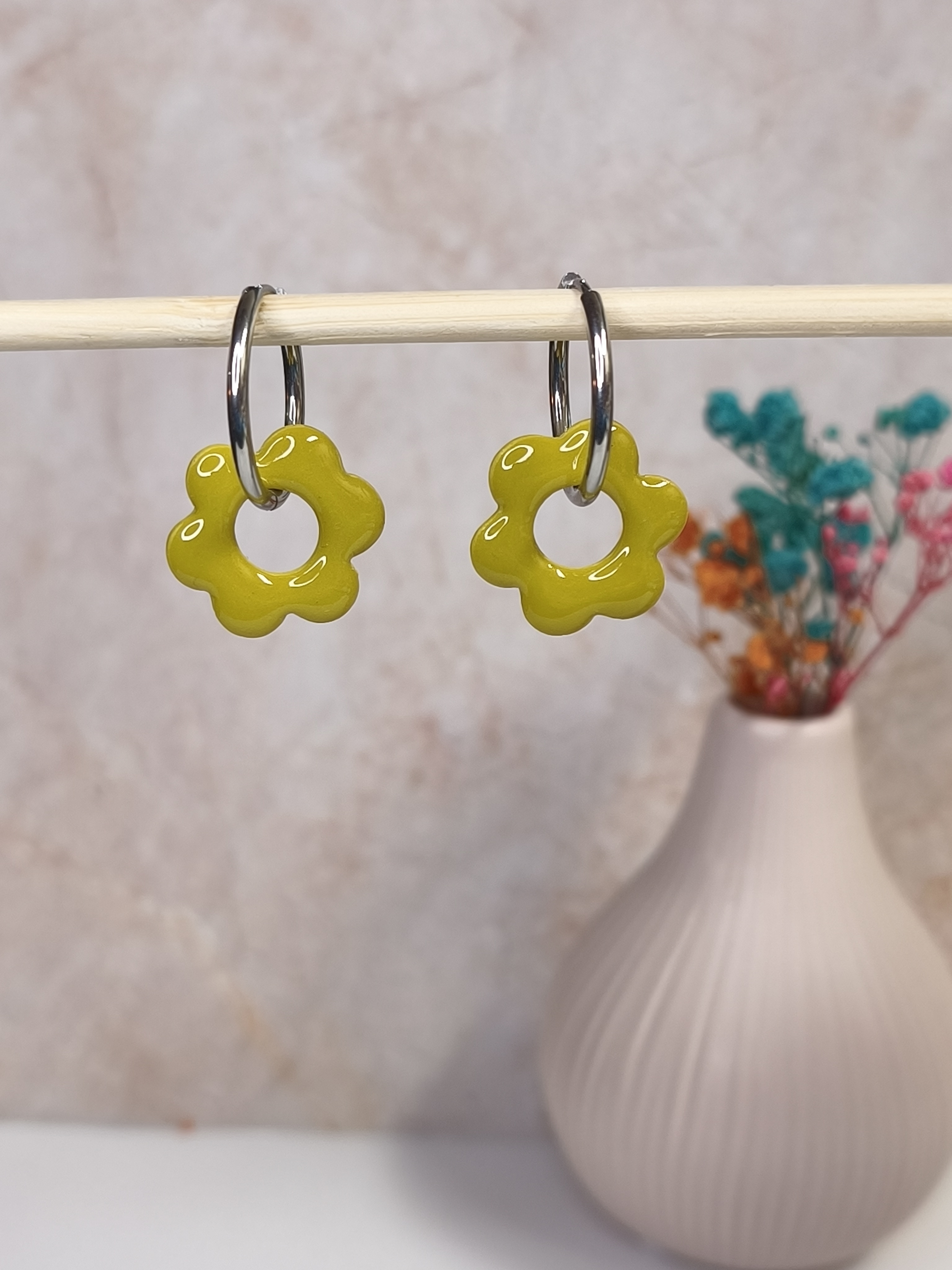 Modèle Flora :  vert jaune