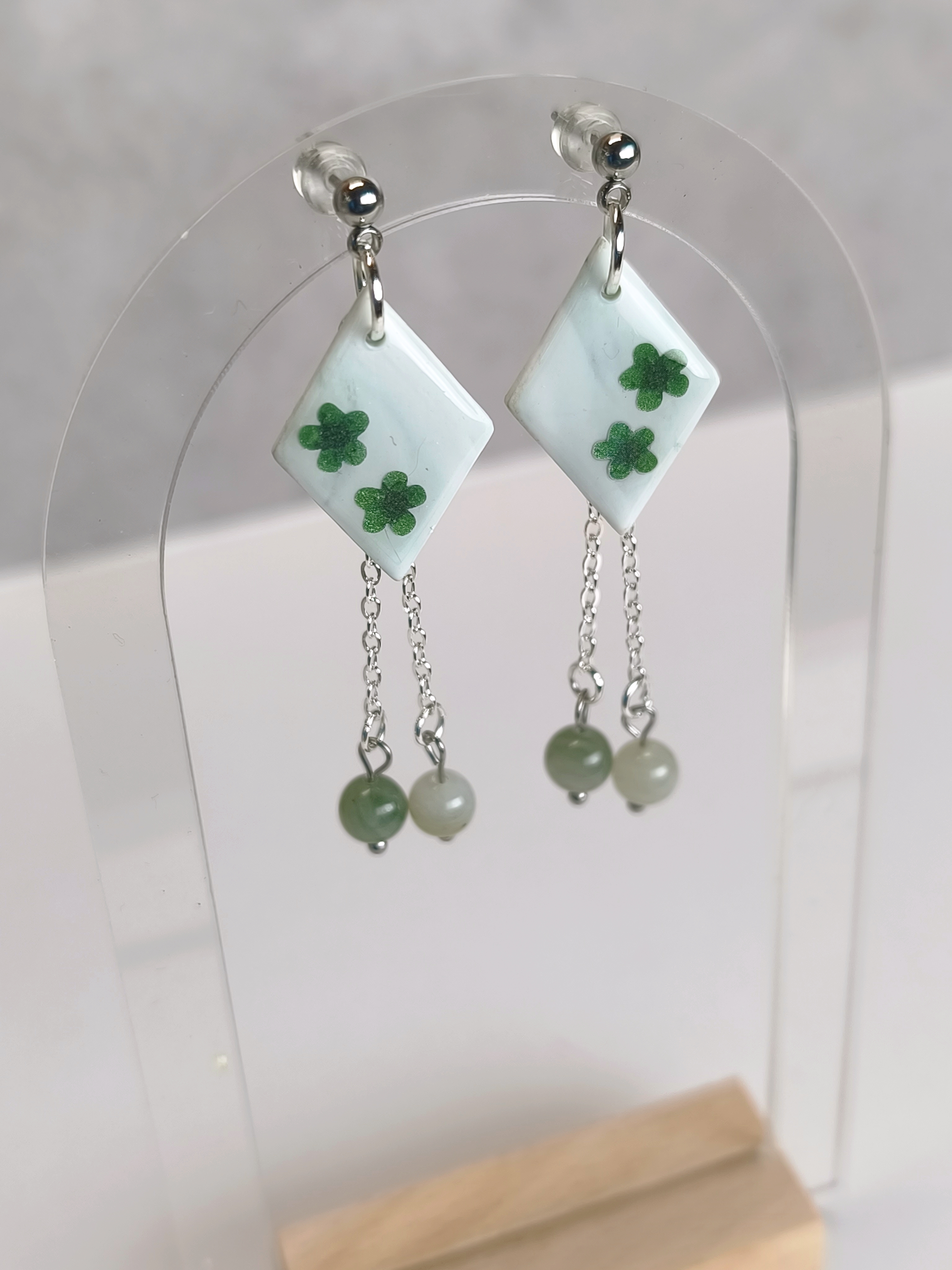 Modèle Calyx : Fleur verte