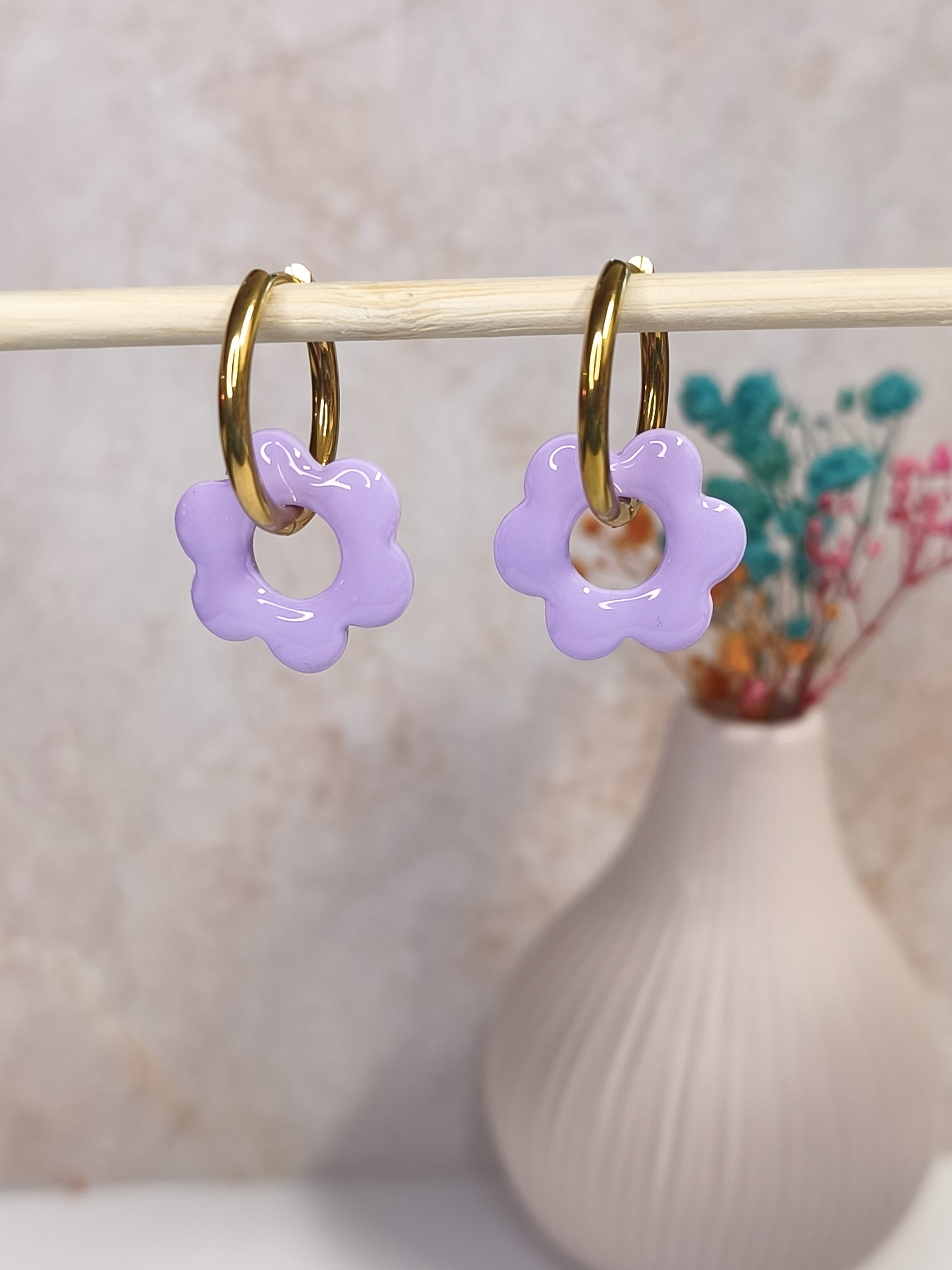 Modèle Flora : Mauve Pastel