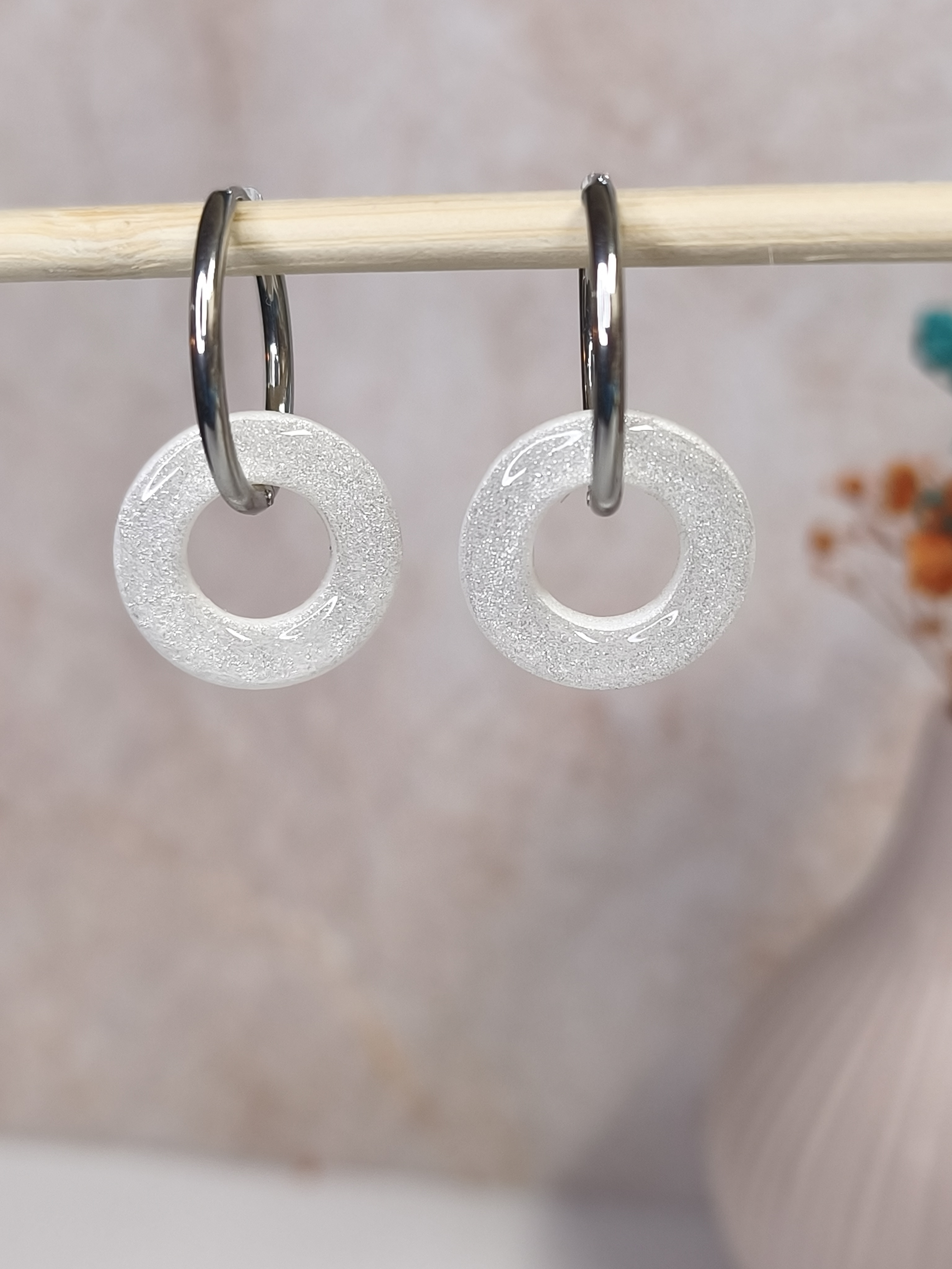 Modèle Loopa : blanc nacrée