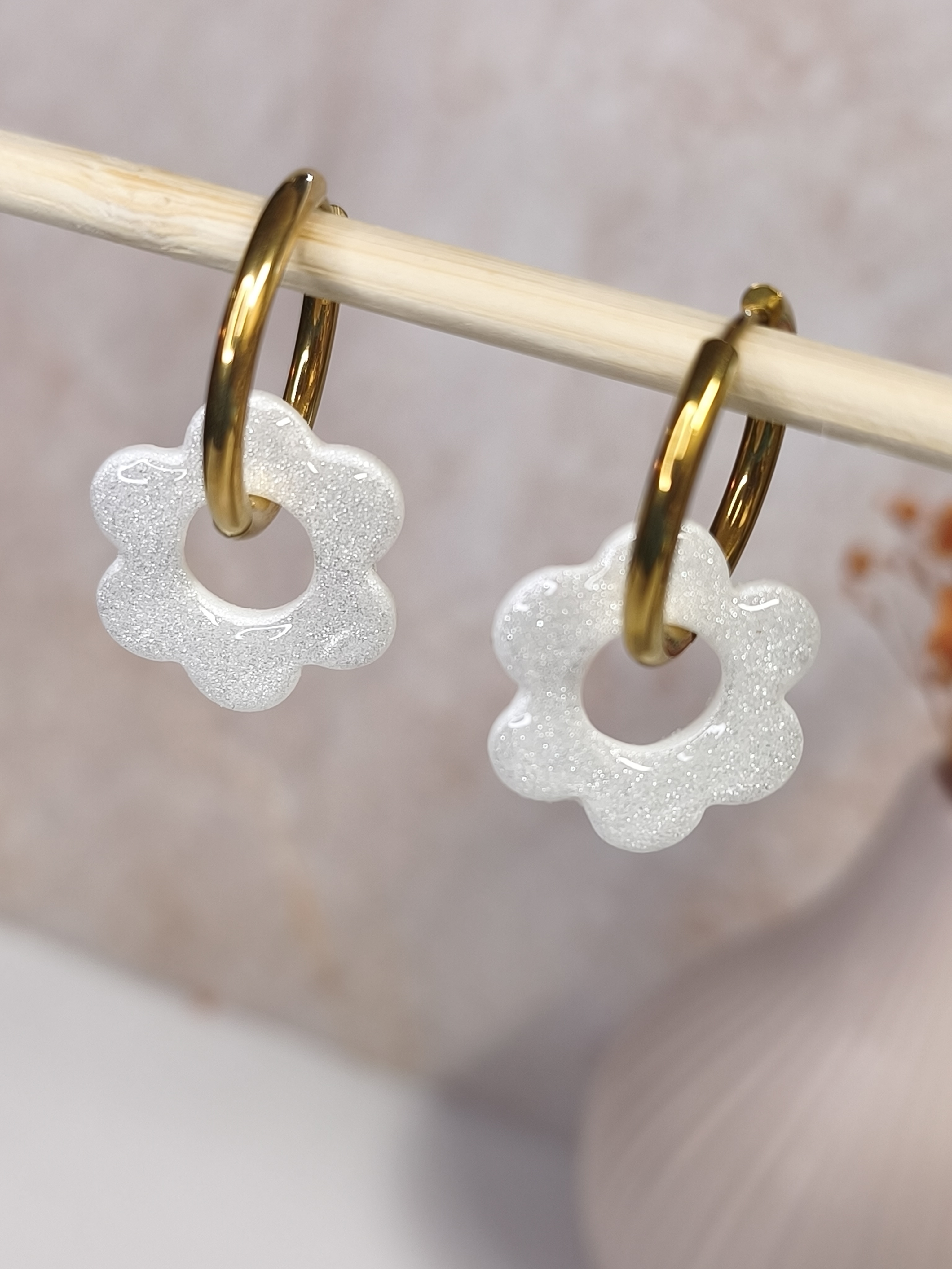 Modèle Flora : Blanc nacrée