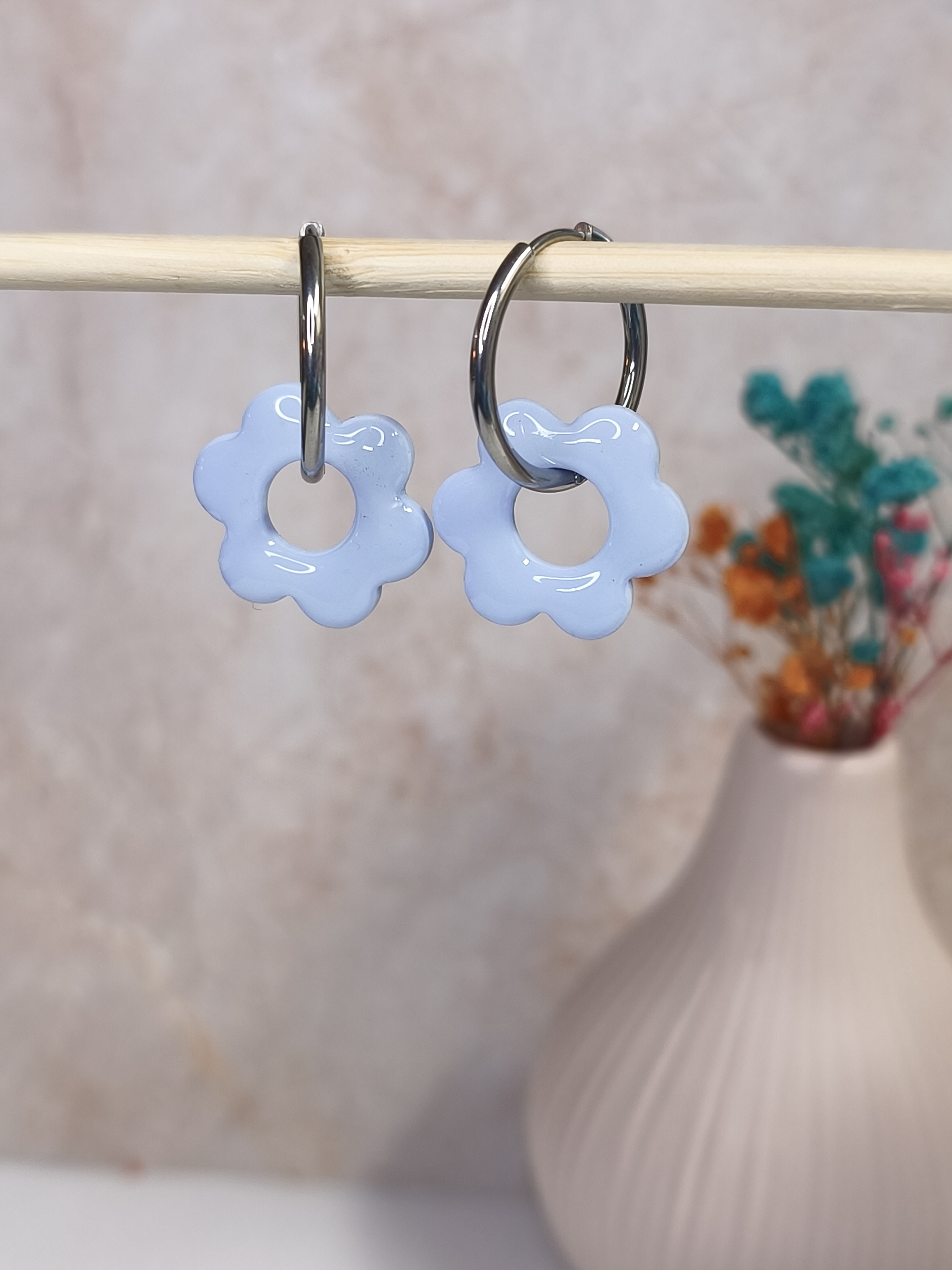 Modèle Flora : Bleue pastel