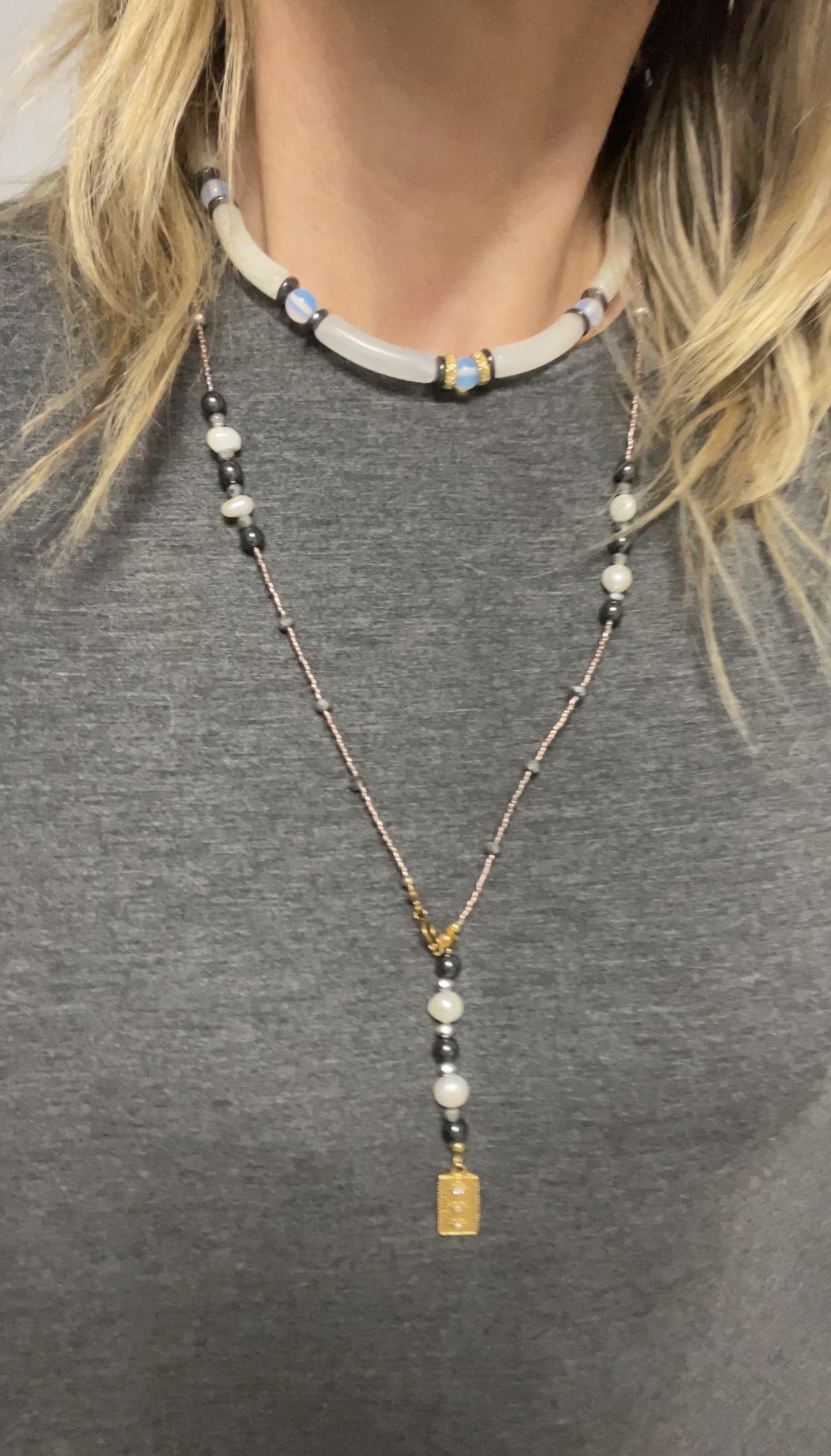 Collier Azura sautoir modulable