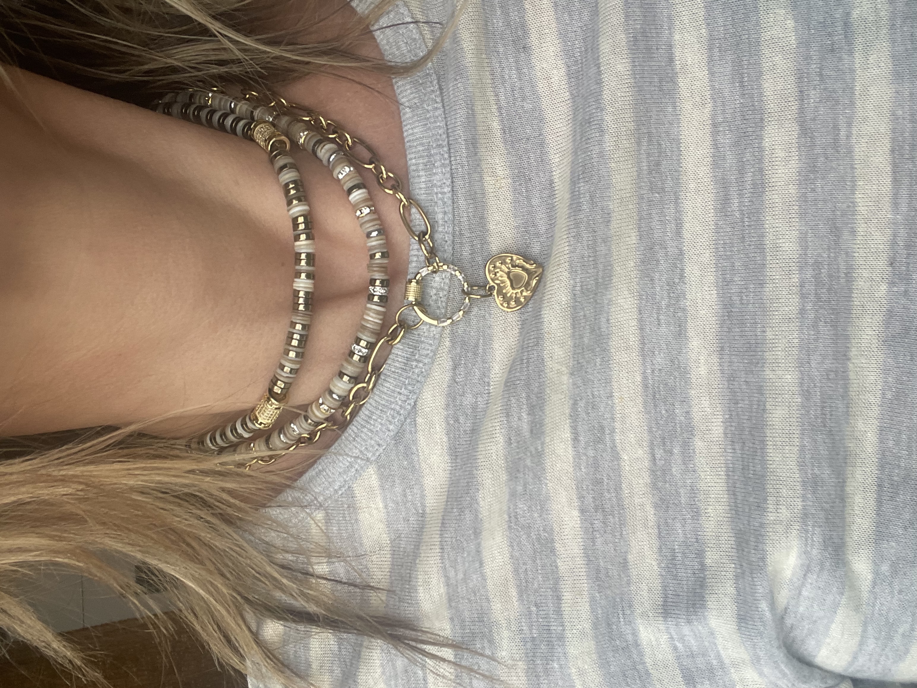 Collier AURA – Heishi