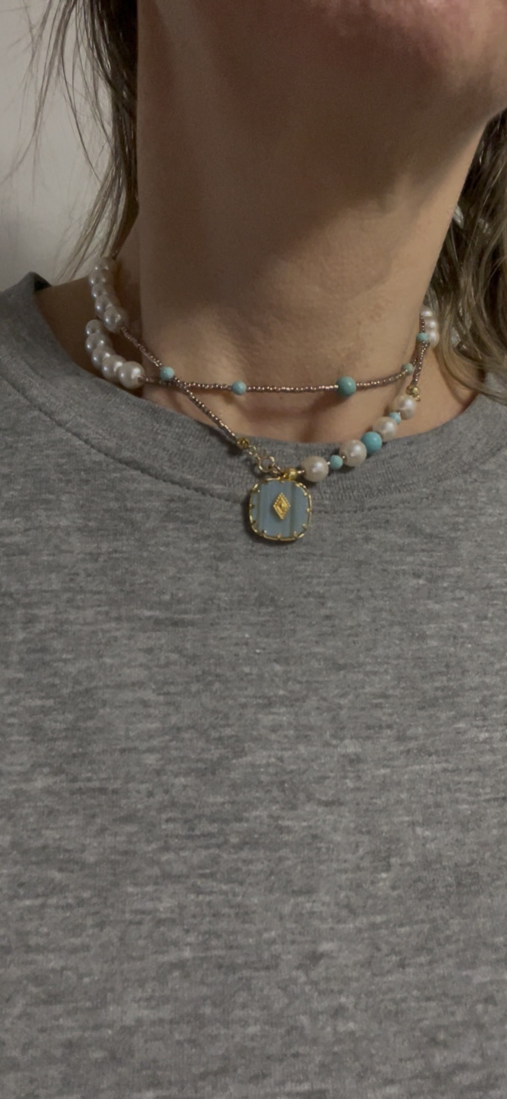Collier Azura sautoir modulable