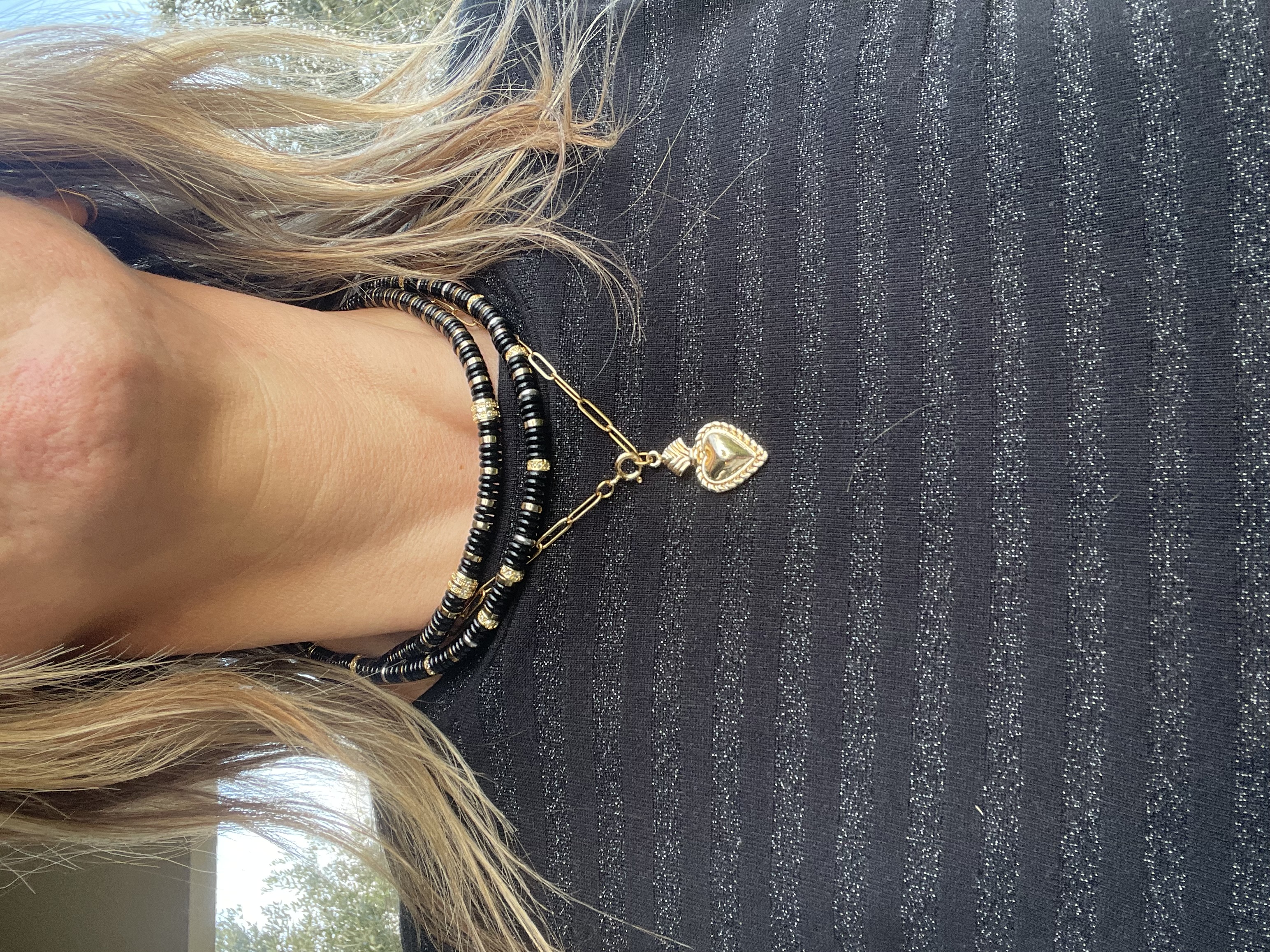 Collier AURA – Heishi