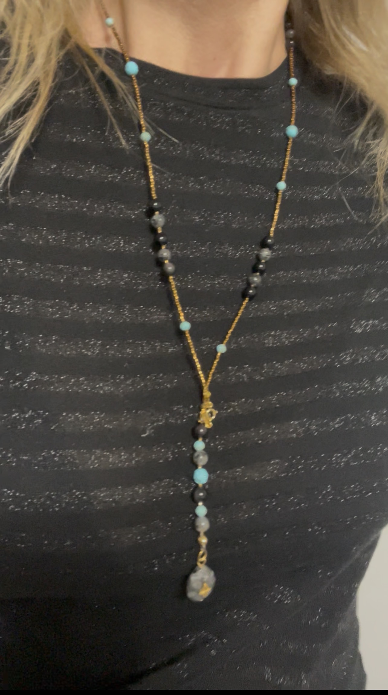 Collier Azura sautoir modulable