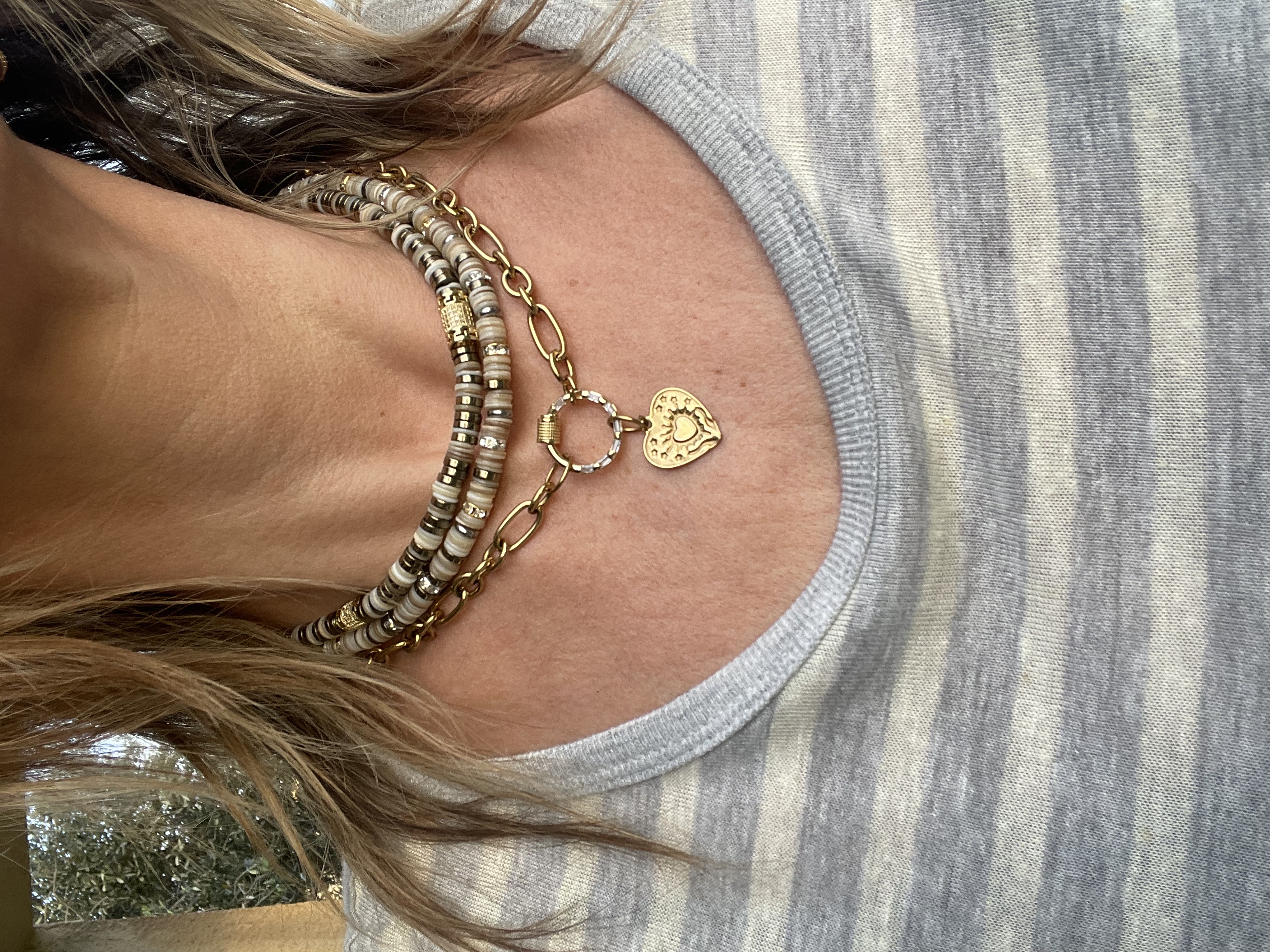 Collier AMORE – Chaîne Cœur