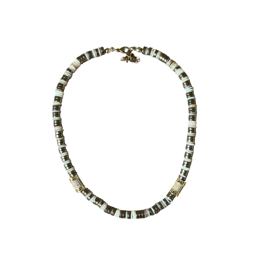 Collier AURA – Heishi