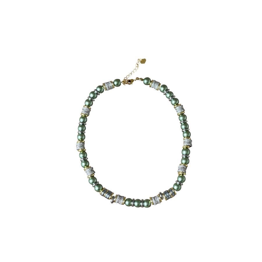 Collier Sélène vert