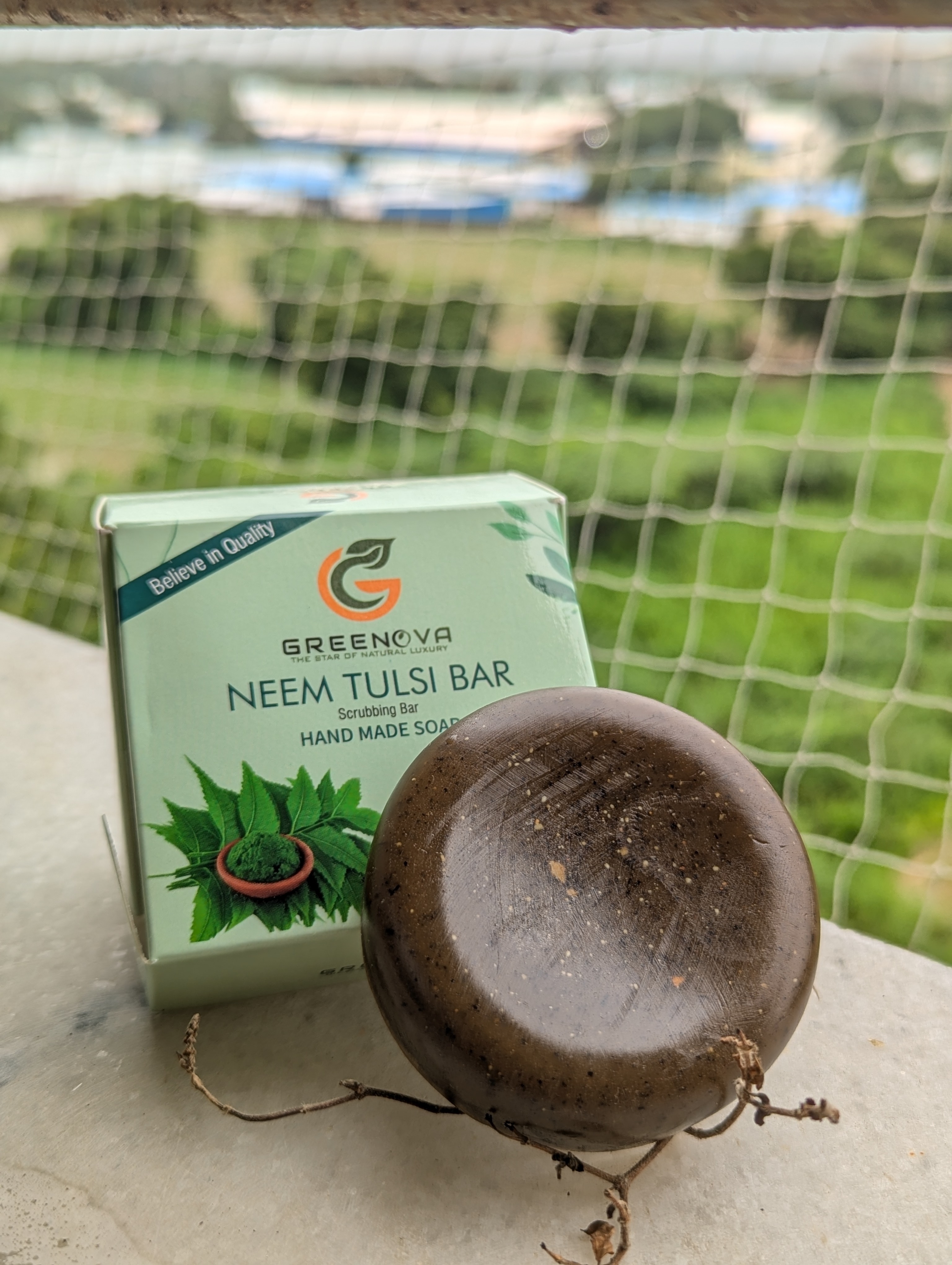 Neem Tulsi Scrubbing Bar