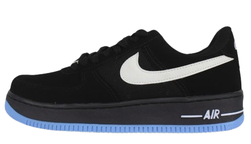 Tênis Nike Air Force 1 Black and Blue