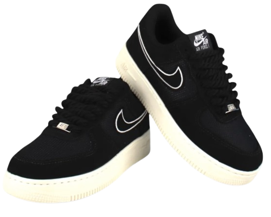 Tênis Nike Air Force 1 Black Off