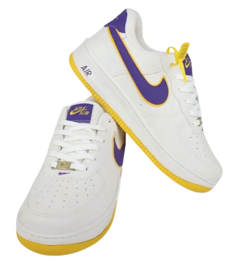 Tênis Nike Air Force Lakers