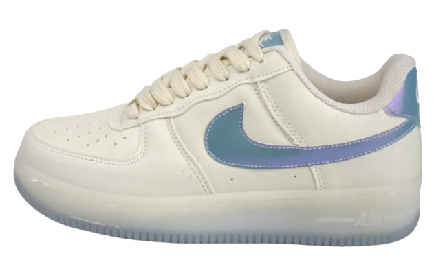 Tênis Nike Air Force 1 Metálico