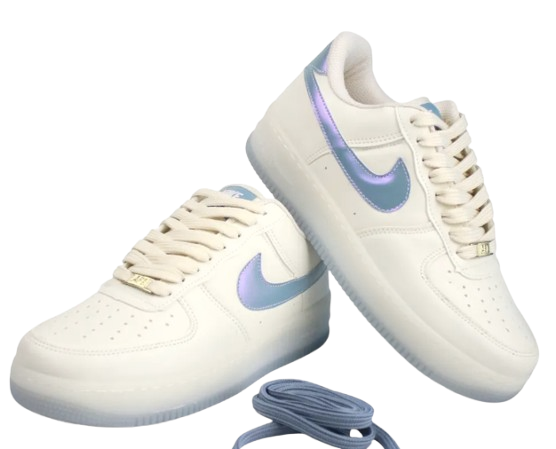 Tênis Nike Air Force 1 Metálico