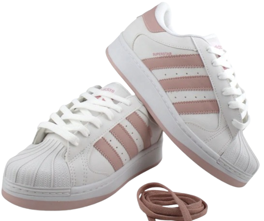 Tênis Branco Superstar Plataforma