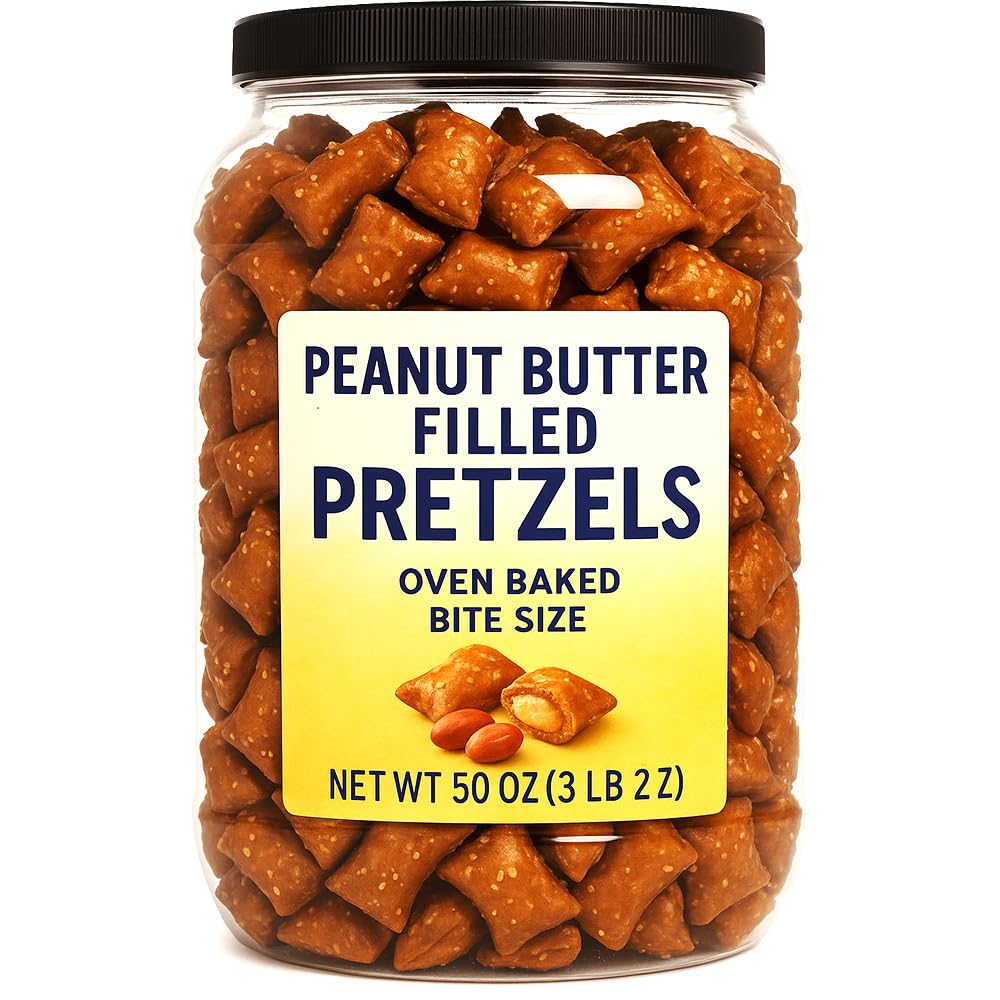 Peanut Butter Filled Pretzels