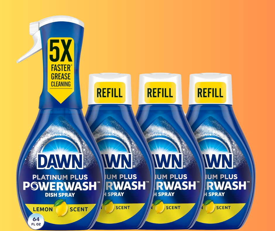 Dawn Platinum Plus Powerwash Dish Spray, Lemon Scent