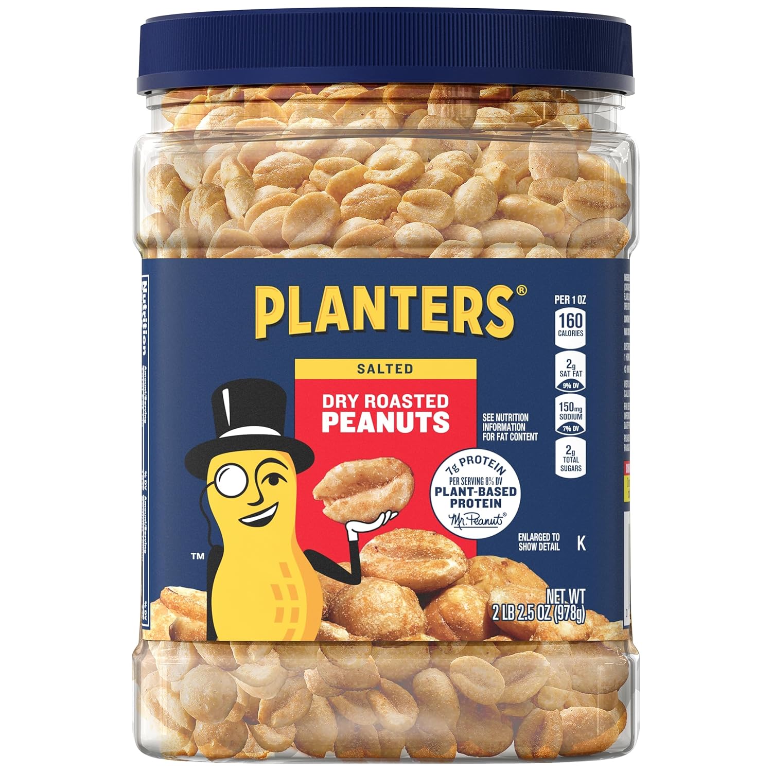 Planters Salted Dry Roasted Peanuts