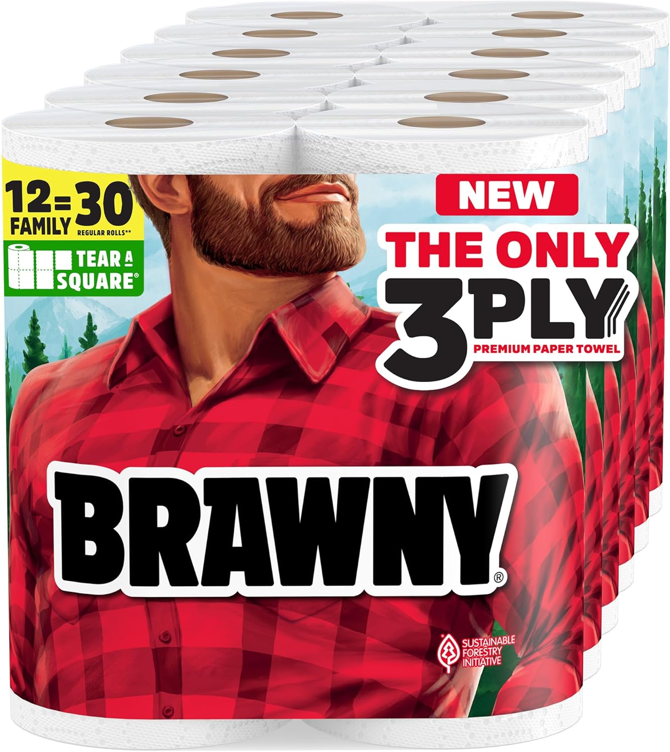 Brawny 3-Ply Premium Paper Towels