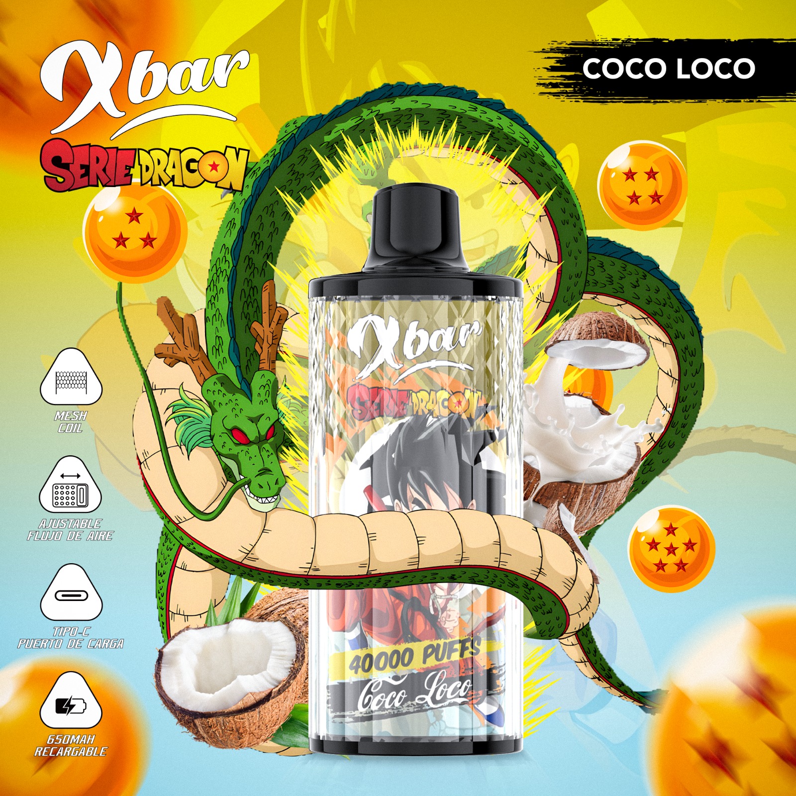 XBAR DRAGON BALL – Coco Loco