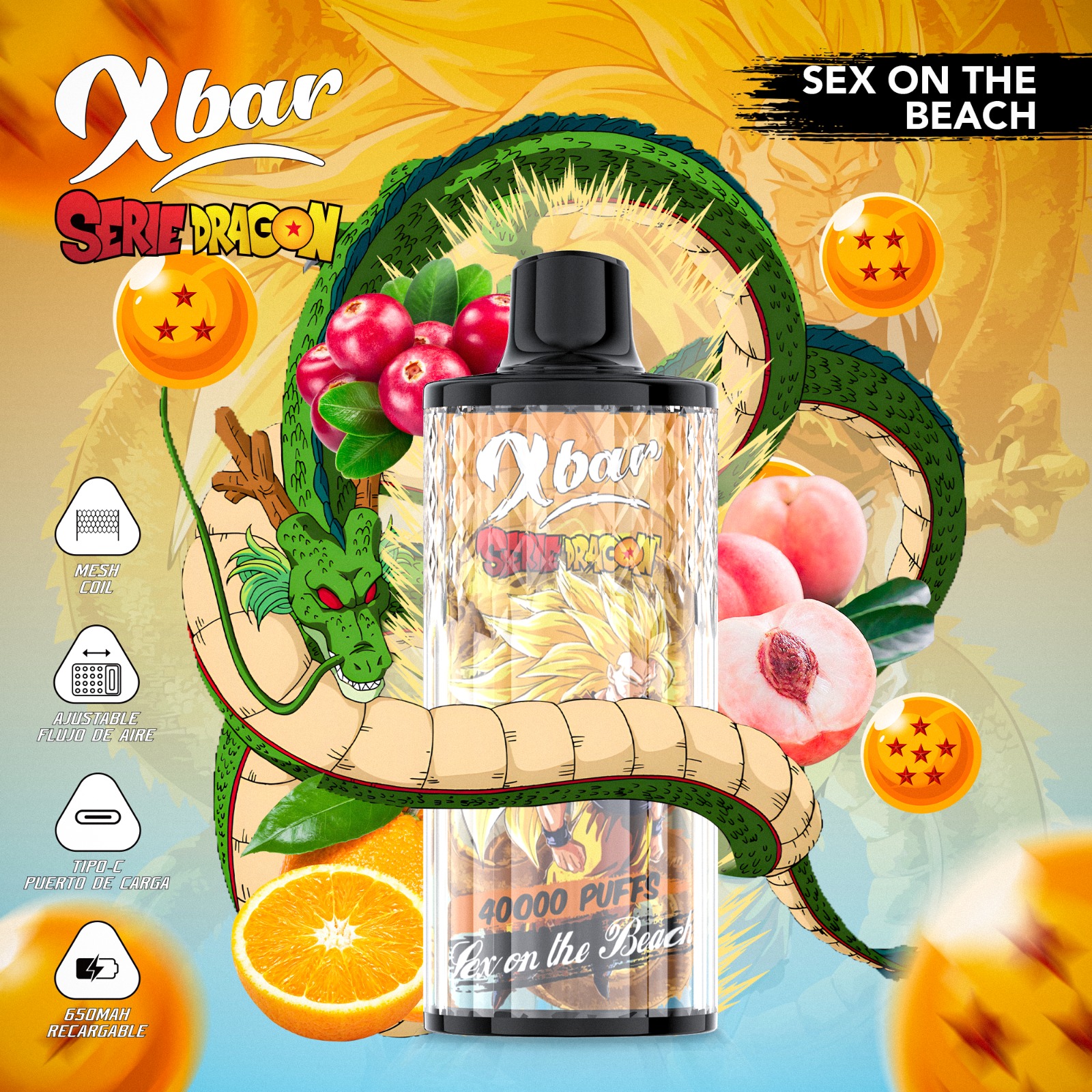 XBAR DRAGON BALL – Sex on the Beach