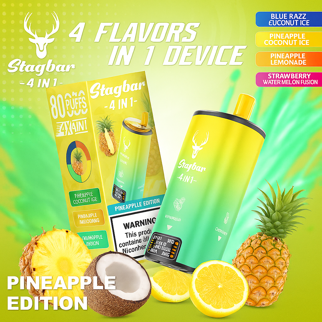 Stagbar 4 en 1 Pineapple Edition