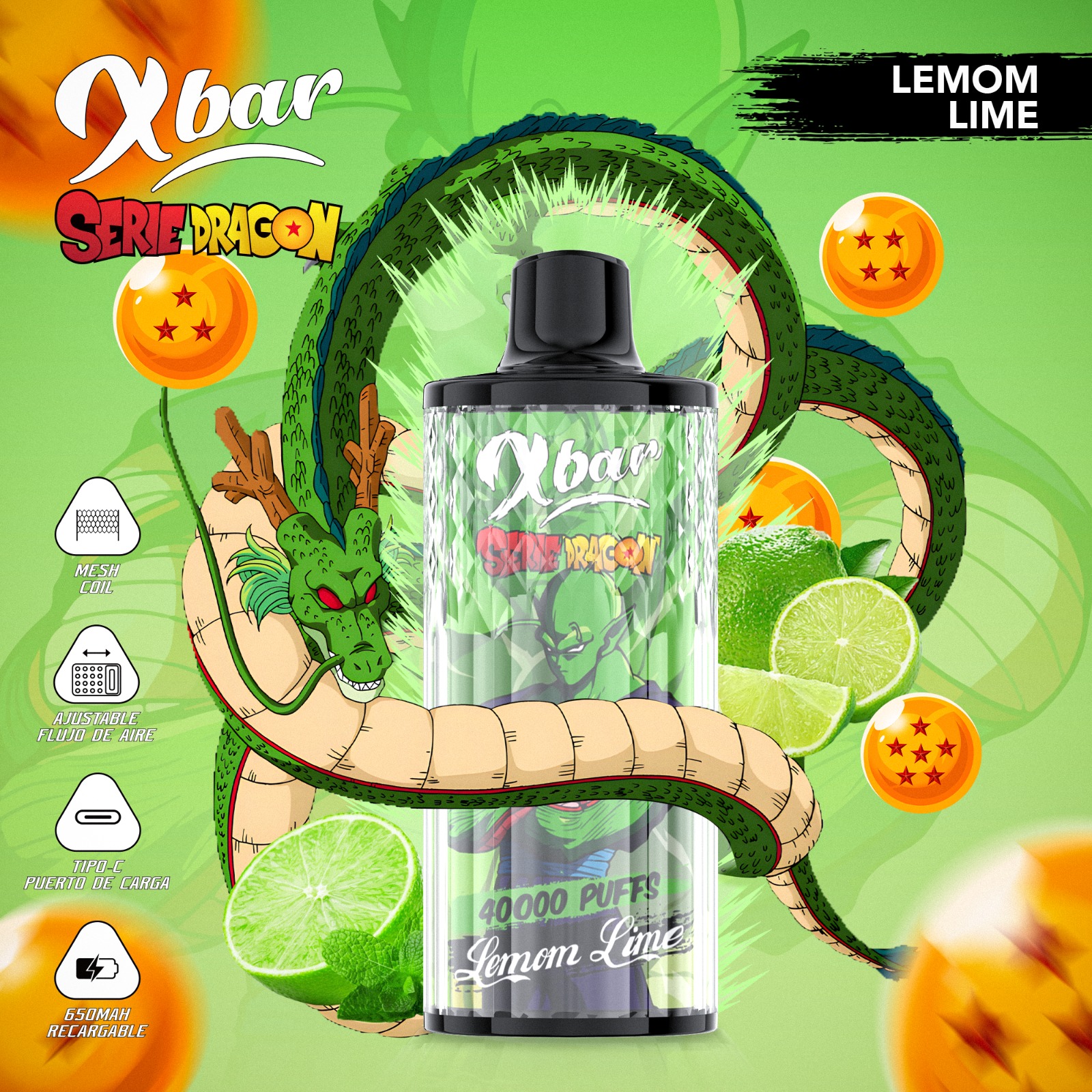 Xbar Serie Dragon Lemon Lime
