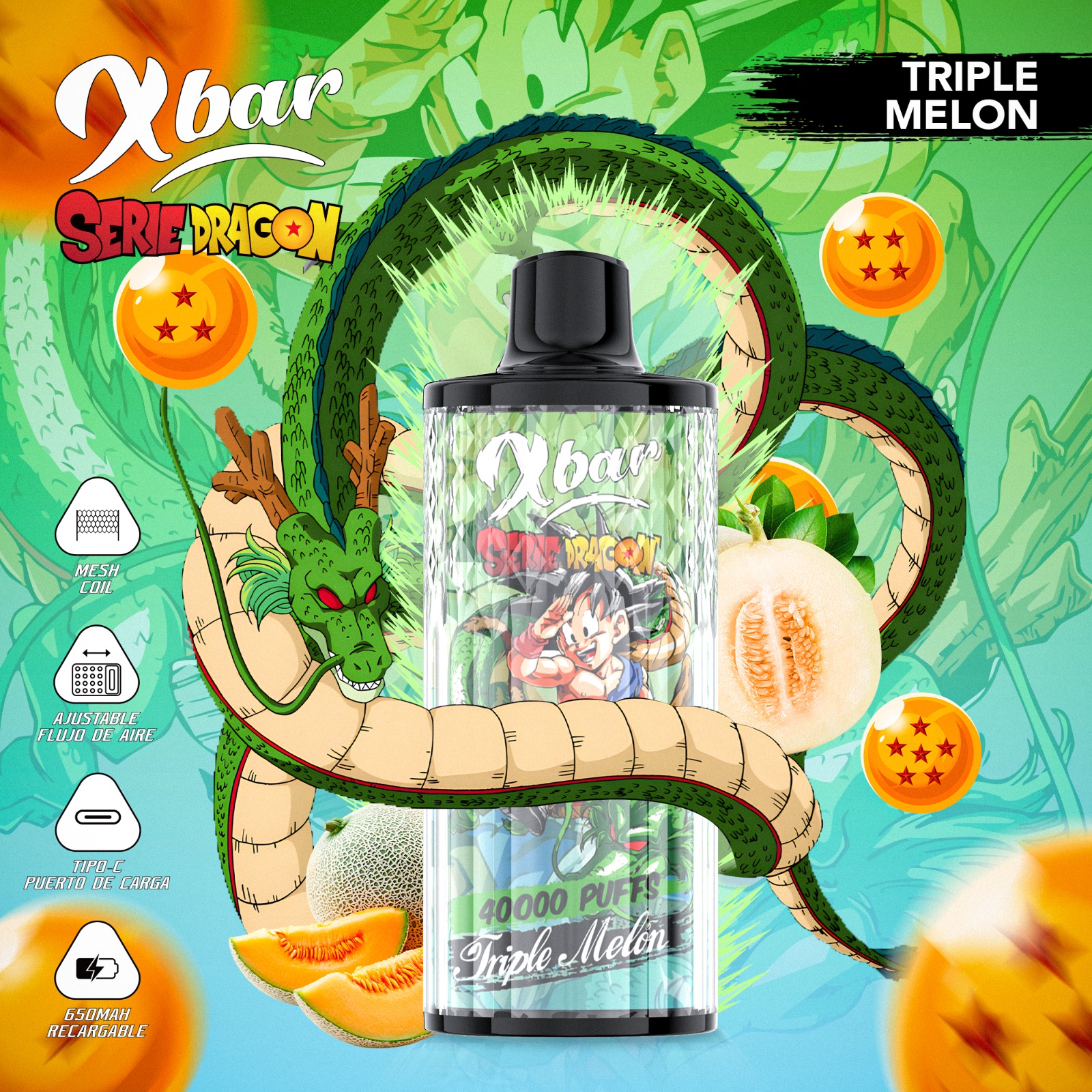 XBAR DRAGON BALL – Triple Melon
