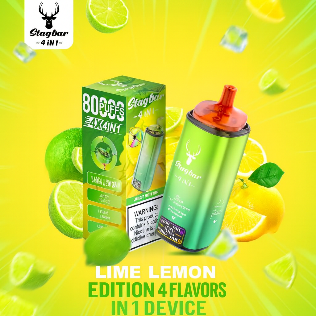 Stagbar 4 en 1 lime edition