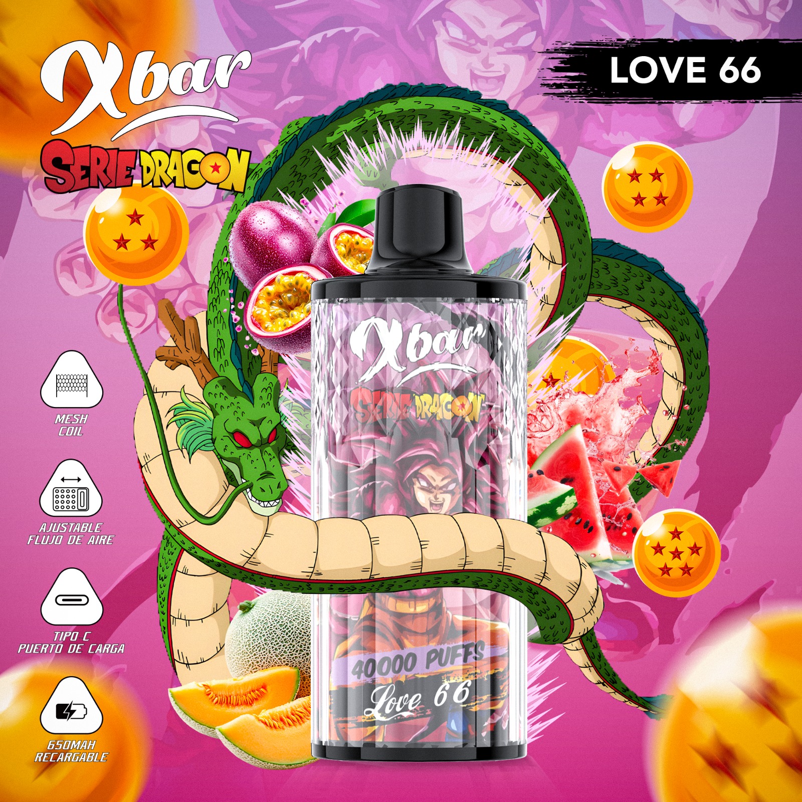 XBAR DRAGON BALL – Love 66
