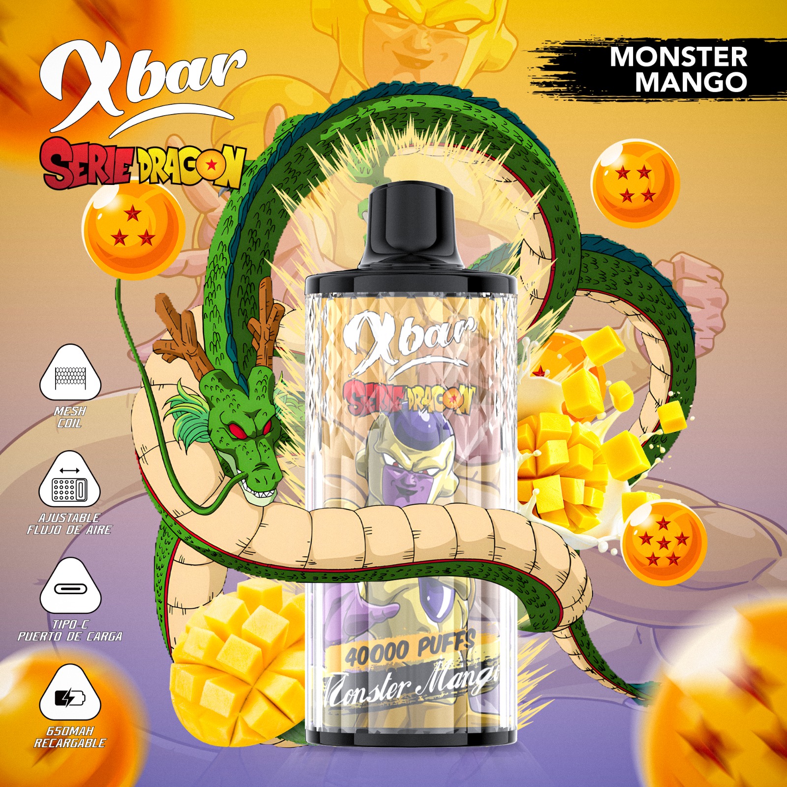 XBAR DRAGON BALL – Monster Mango