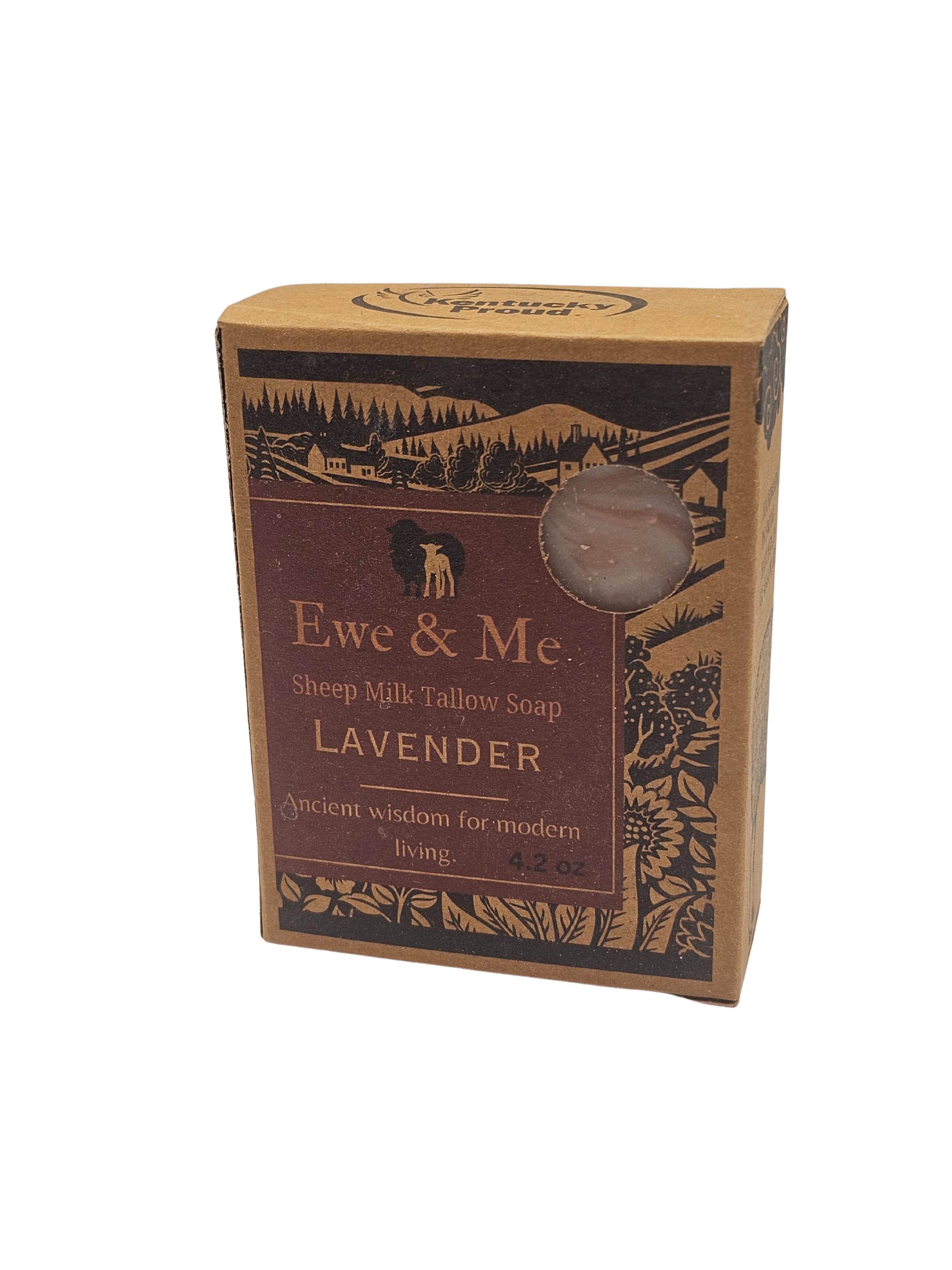 SAMPLE Ewe & Me Sheep Milk Tallow Soap Lavender