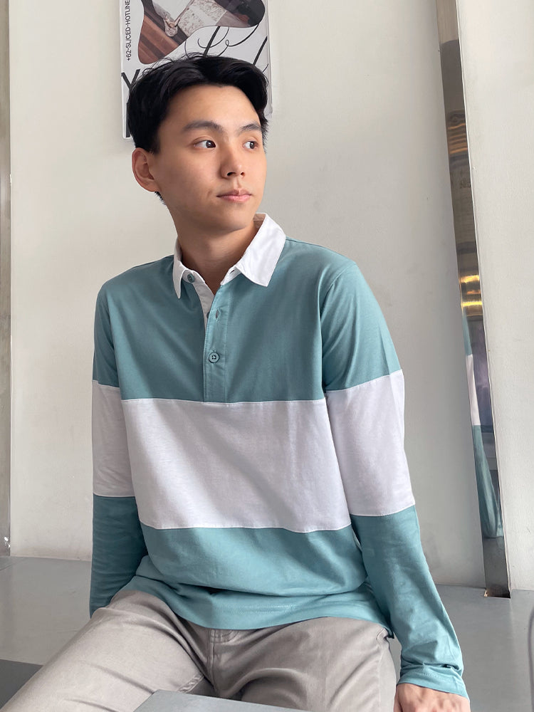 Kaos Polo Lengan Panjang